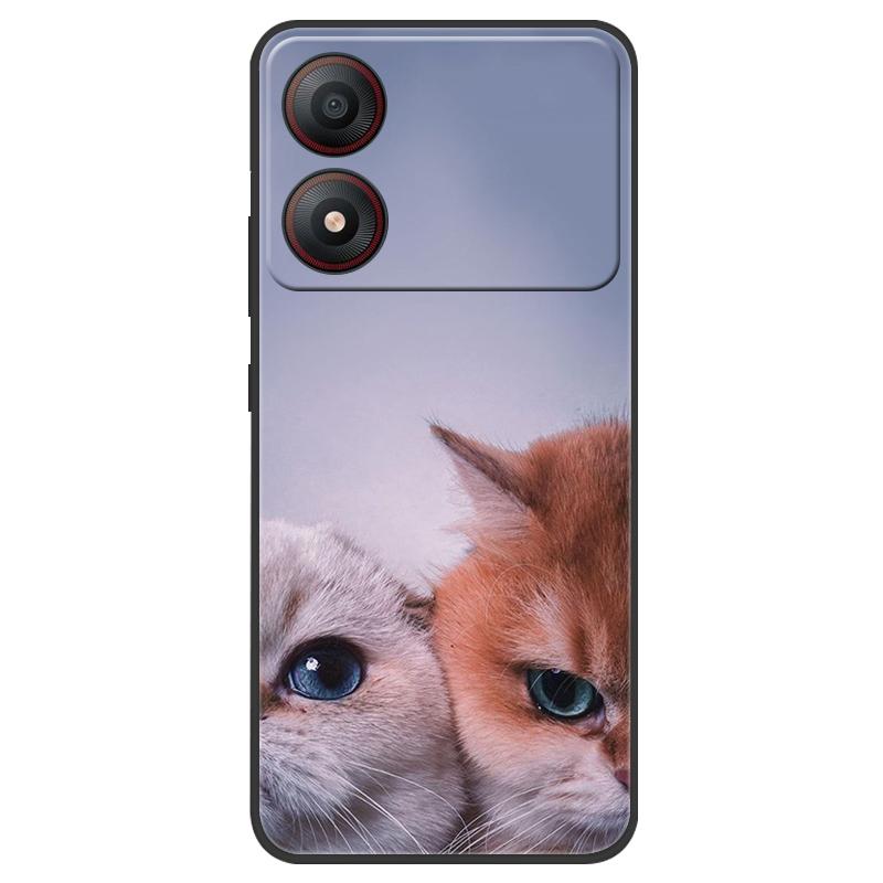 Per ZTE Blade A34 4G Custodia Antiurto TPU Morbido Silicone Cover per Telefono per ZTE Blade A 34 Custodia Verniciata per BladeA34 Lusso Cover