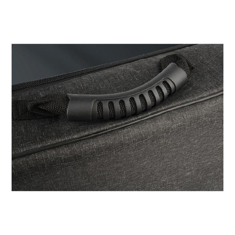 Ergonomische Gitarrenpedal-Effekt-Aufbewahrungstasche Reißfeste Polyester-Außenseite Innenaufteilung für Musiker present