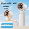 Portable High-Speed Turbine Mini Fan: USB-Powered Handheld, Desktop & Neck-Hanging with Long Battery Life