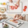 Double Sided Antibacterial 304 Stainless Steel Plastic Cutting Board Household Kitchen Food Grade PP Wheat Straw Chopping Board