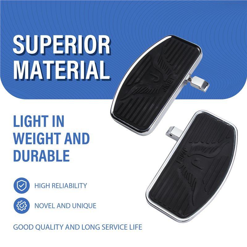 Front Adjustable Rear Passenger Footrest For Honda VTX 1300/1800 Black Rider Driver Foot Rest Pegs Motorcycle Parts