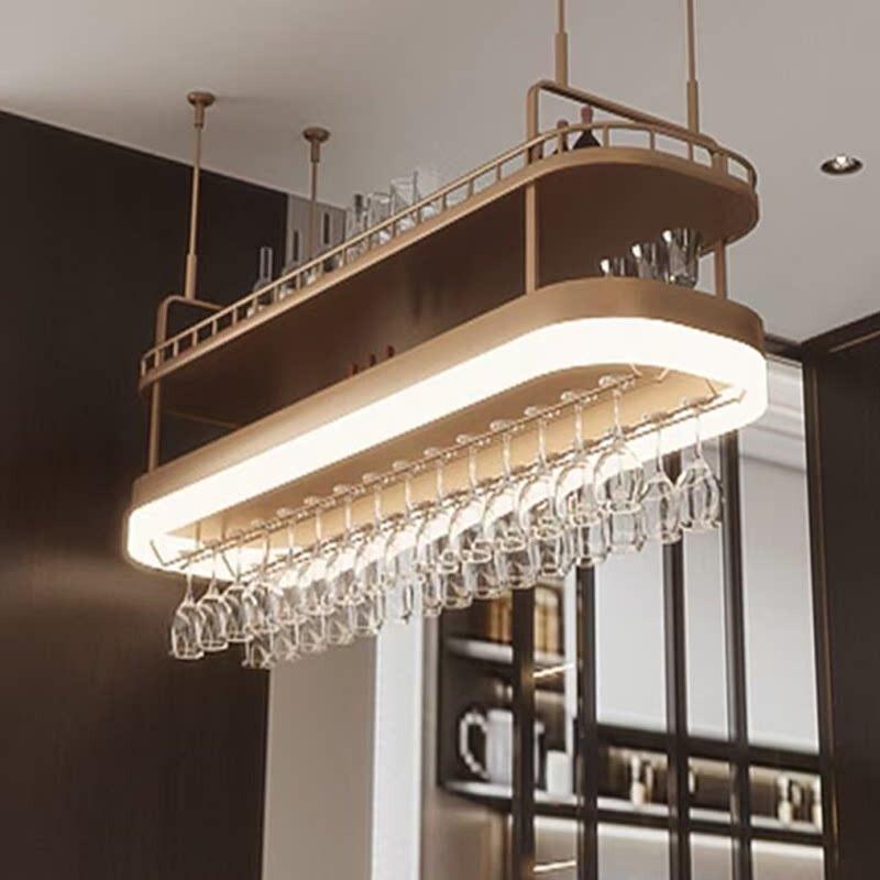 Aokewen 240cm Hanging Wine Glass Rack