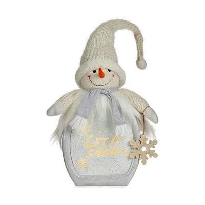 Decorative Figurine - Snowman - 15 X 65.5 X 27 Cm - White - Indoor