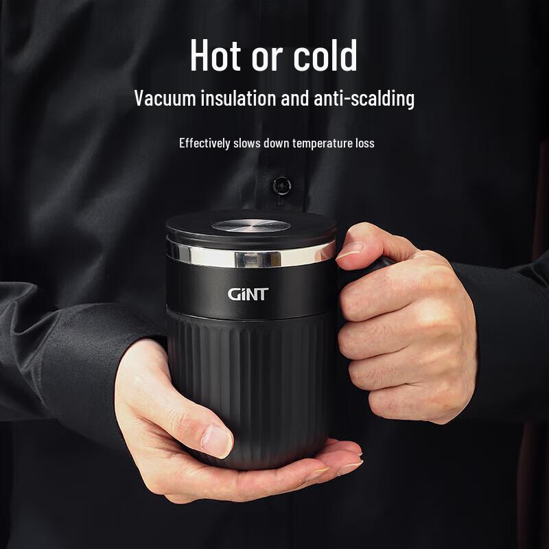 Jiate 316L Stainless Steel Tea Infuser Thermos Mug