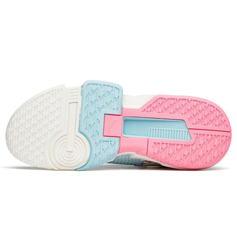 Anta Craze 2 Cushioning Slip Resistant Waterproof Low Top Basketball Shoes Men's Blue Sneakers 112141640S-3