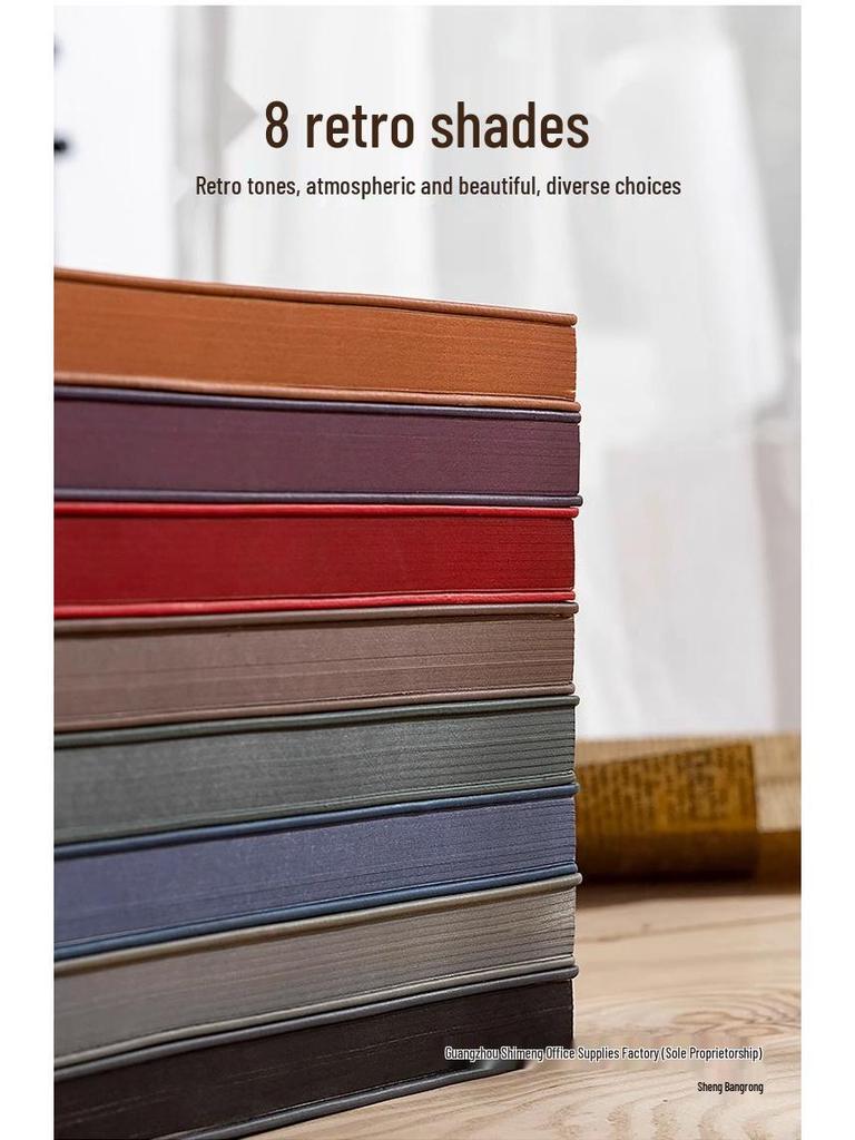 Thickened Sheepskin Business Notebook