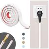Wall Mount Wire Cover Raceway Cable Concealer Professional Cord Protector  Home Office
