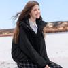 Betu Women's Workwear Style Hooded Down Jacket