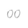 Korean Version of Stud Earrings Fashion Women's Circle Model, Ring Temperament Cold Wind Twist Rope Twist Ear Buckle Men's and Women's Models