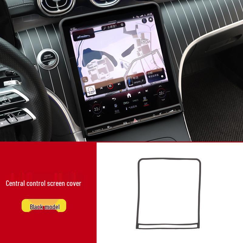 Mercedes GLC300L/C-Class C260L Center Console & Navigation Screen Protector - Silicone Cover Car Accessories