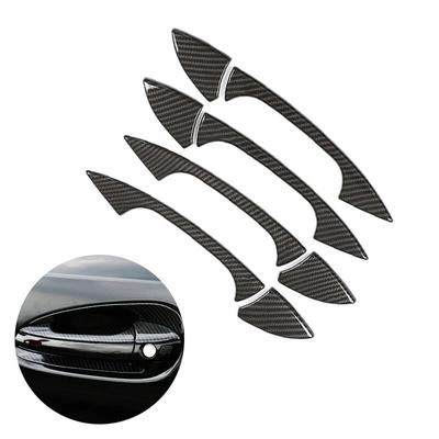 Für Mercedes Benz CE GLK ML CLA Klasse W166 W117 X204 W204 W212 W246 Carbon Texture Auto Außentür griff Bowl Abdeckung Trim