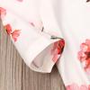 Flower Baby Girl Swaddle Wrap Blanket Sleeping Bag+Headband Set 0-12M