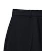 NOIRER Lux Wool Wide Slacks (Black)