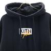 Kith Langarm-Sweatshirts S Schwarze Serie Innen aufgeraut Herren Gebraucht