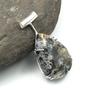 Natural Dendritic Opal Gemstone 925 Sterling Silver Jewelry Designer Pendant 2" AJP-430
