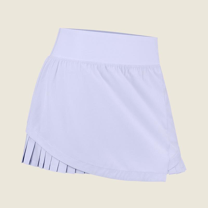 Women's Quick-Dry Elastic Sports Shorts Skirt for Yoga & Dance