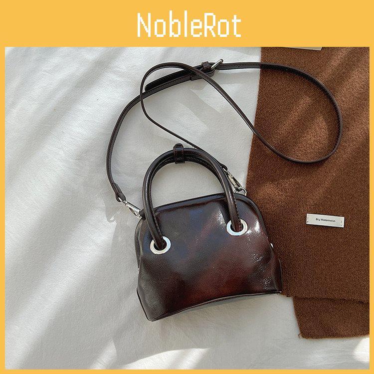 Chic White Pu Shell Bag With Retro Design And Versatile Double Straps For Daily Use