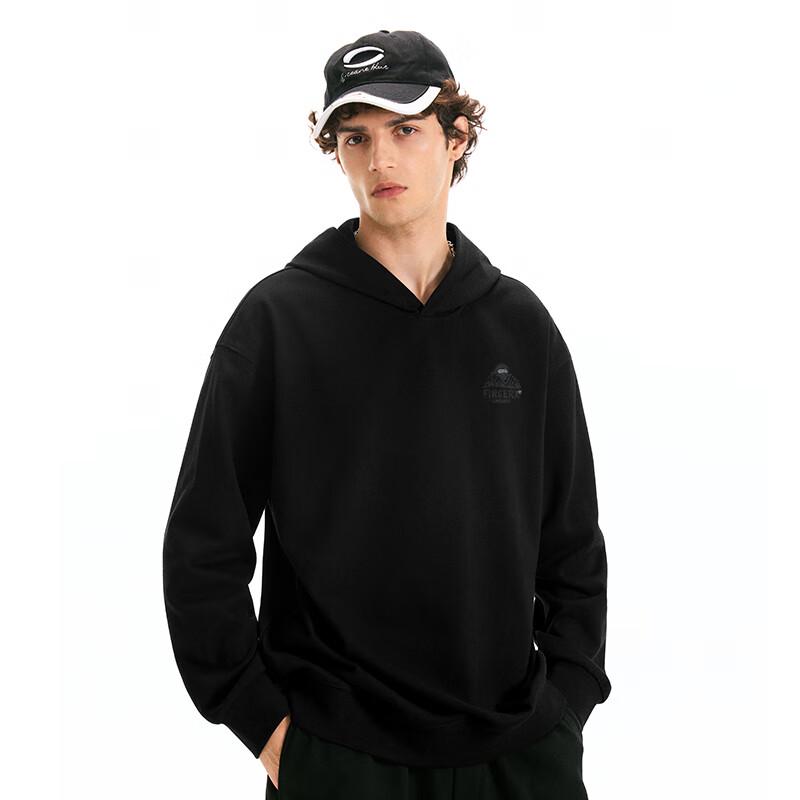 Fingercroxx Men's Japanese Casual Hooded Sweatshirt