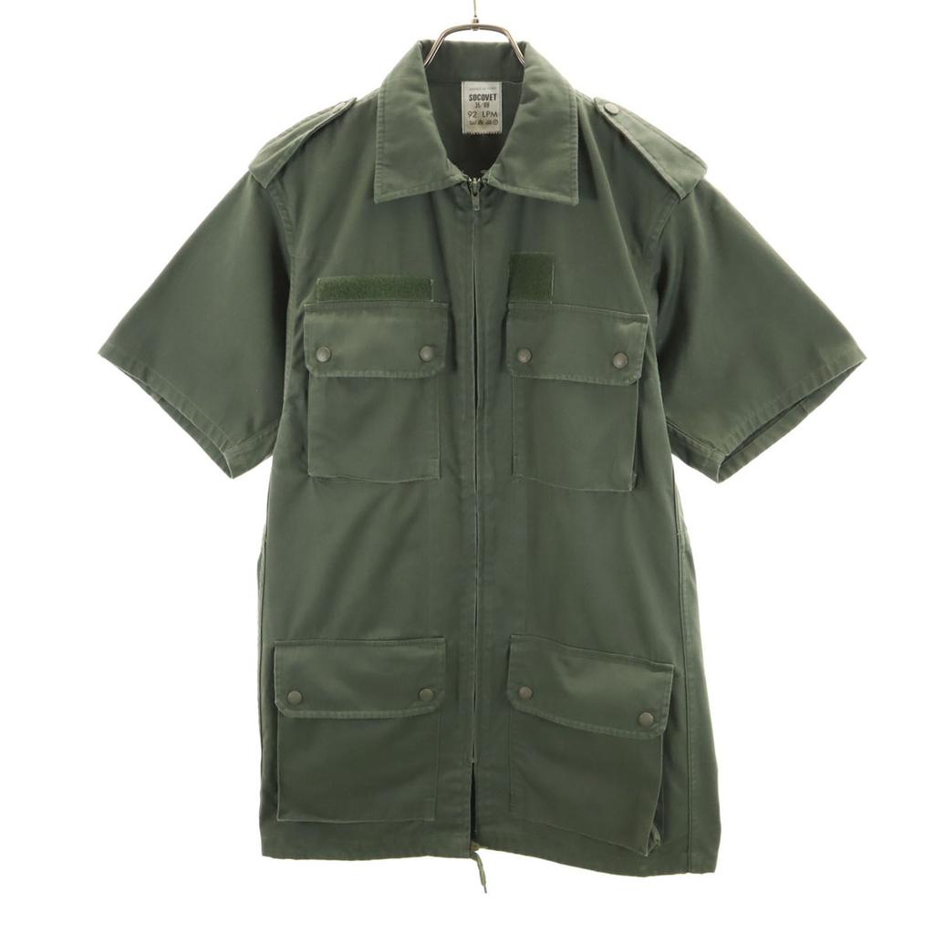 SOCOVET French army Short sleeve Military jacket 35/89 khaki Men's Used