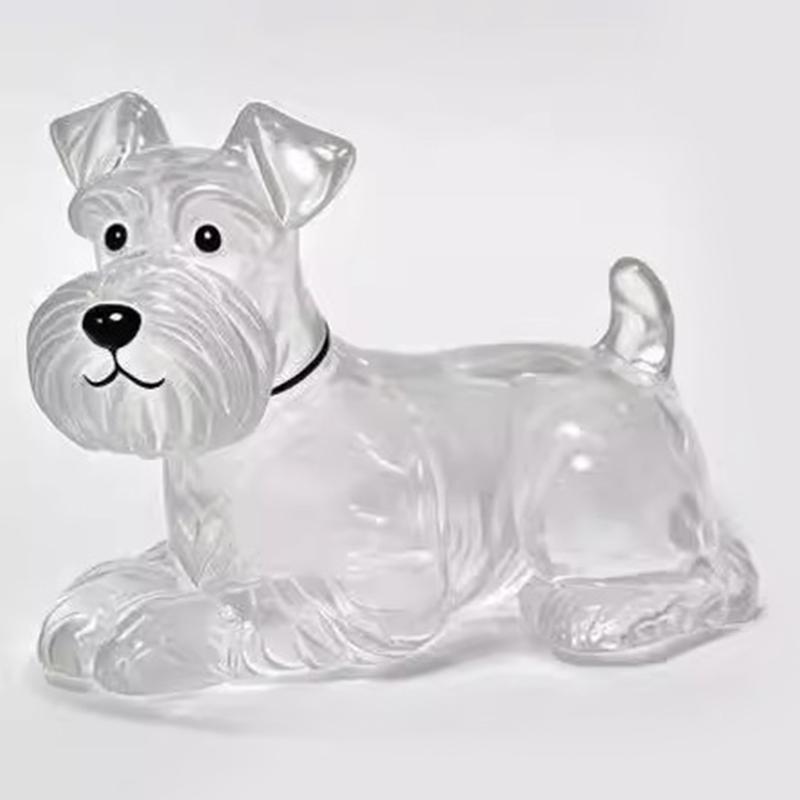 Transparent Dog Hair Souvenirs Case Dog Hair Hair Storage Capsule Pendant Puppy Hair Storage Box Charm Pet Collection Pendant