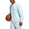 adidas Sweatshirts Men's Blue Crew Neck Moderate Regular HN7175