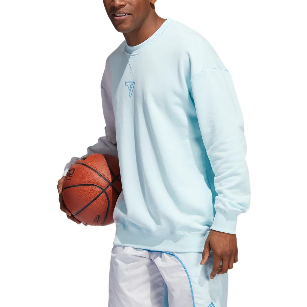 adidas Sweatshirts Men's Blue Crew Neck Moderate Regular HN7175
