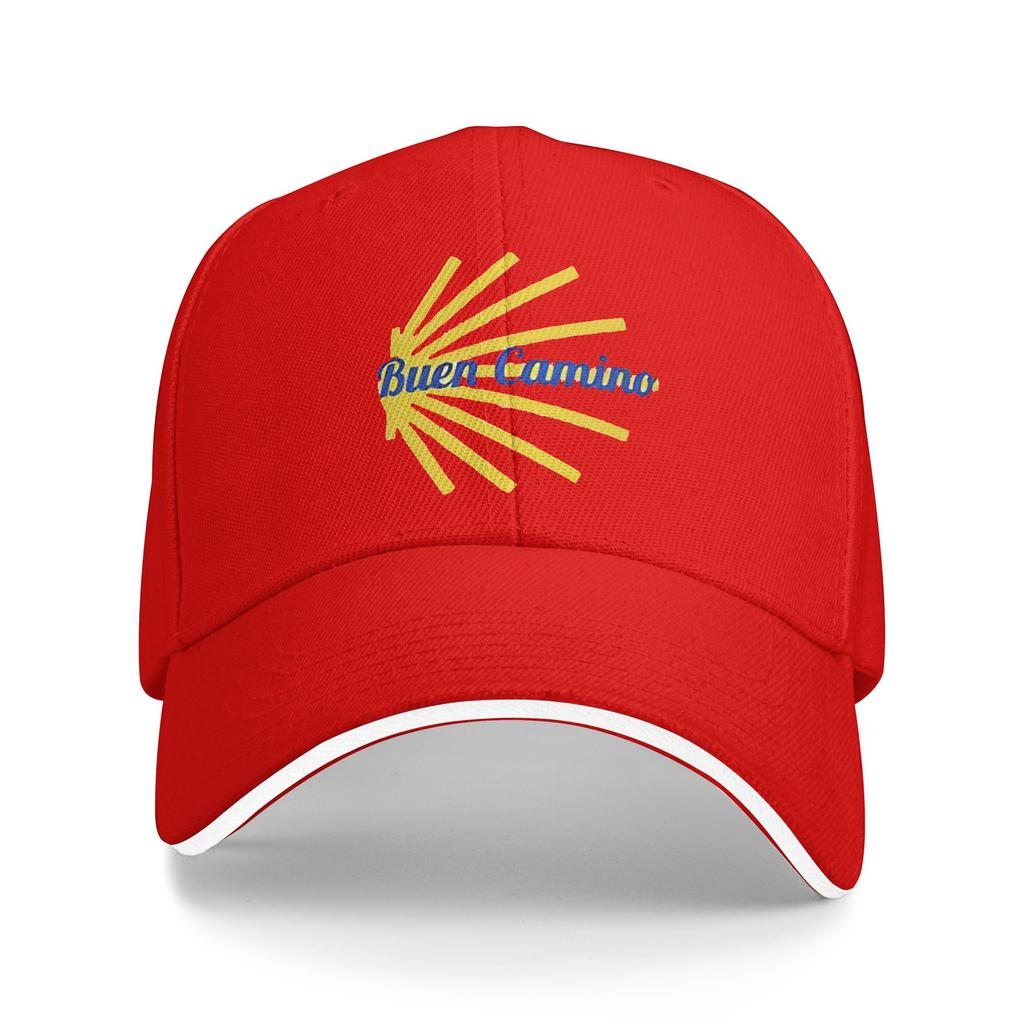 Buen Camino Santiago Baseball Cap Unisex Women Design Trucker Hat Summer Casual Hiking Fishing Adjustable Snapback Cap