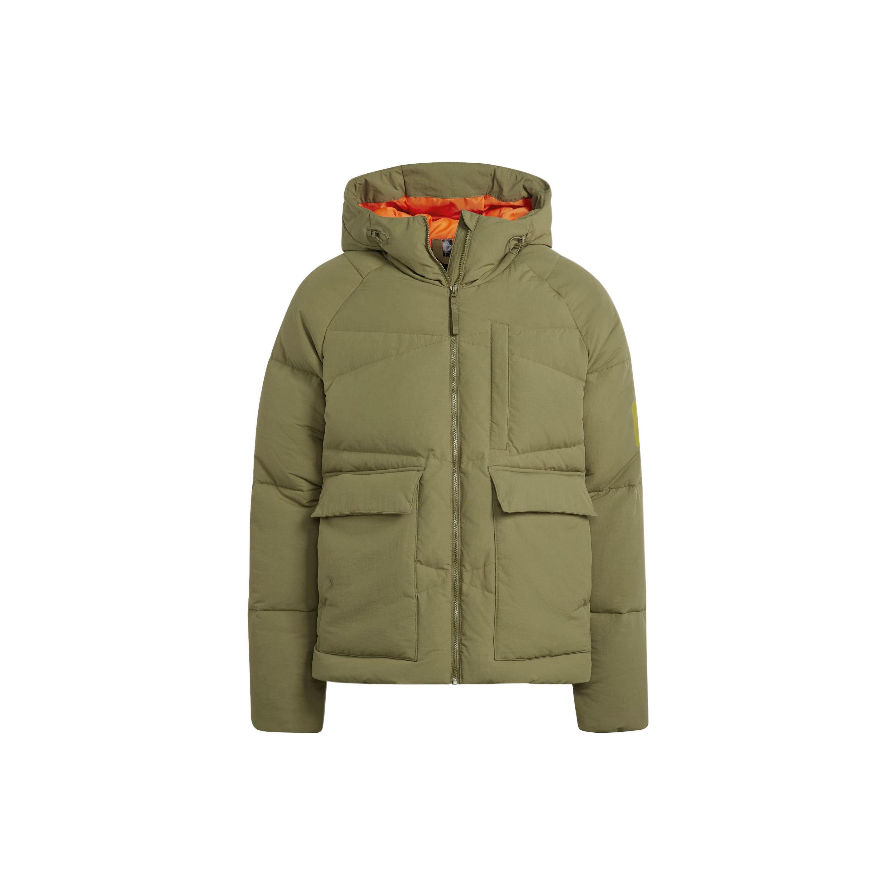 Мужская куртка Adidas BAFFLE DOWN Зеленая HN9931 XL