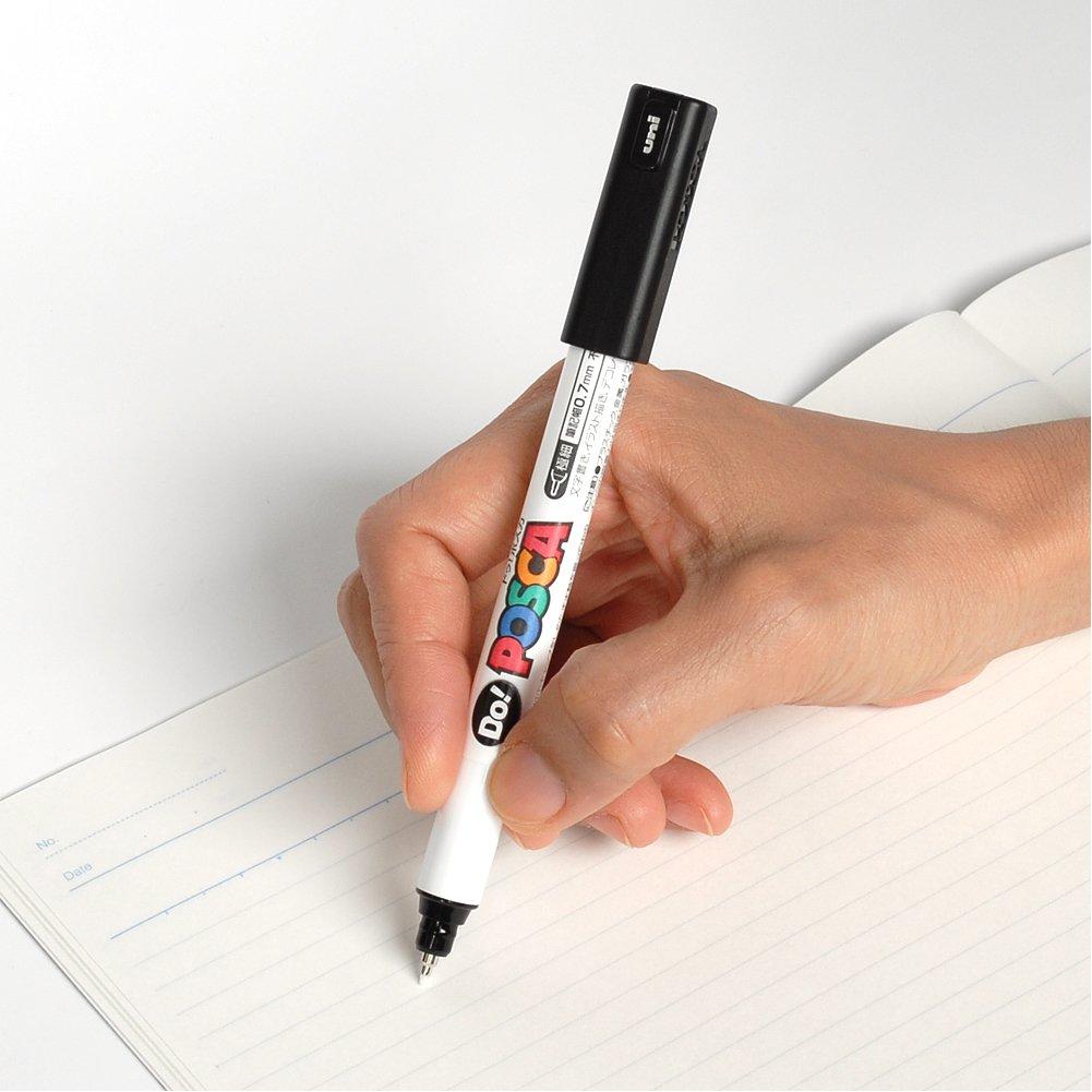 Mitsubishi Pisak Posca Ekstra Cienki 5 PC1MD5C Na bazie wody Do! Punkt, Kolory,