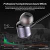 Stereo Sound In-Ear Earphones Noise Reduction Wired Earbuds Surround Sound Music Headset  Daily Use