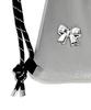 Other-Worldly Silver Ribbon Gym Sack [Grey]