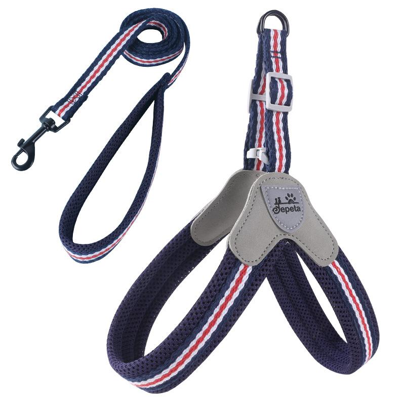 New leash pet leash dog leash vest type dog chest strap walking dog pet supplies