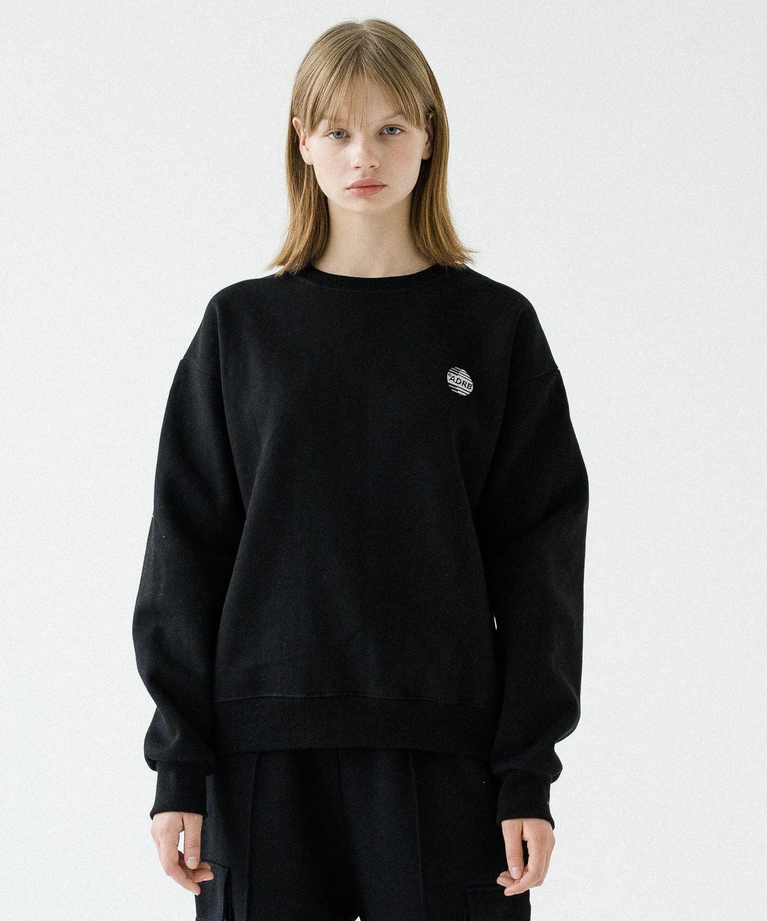 Ader Robe Унисекс Свитшот с логотипом-символом Adrb Acr193002-Bk L