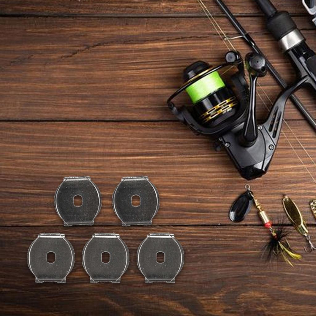 A Must Have for Fishermen 5pcs Stainless Steel Wire Cup Sound Click Holder Set