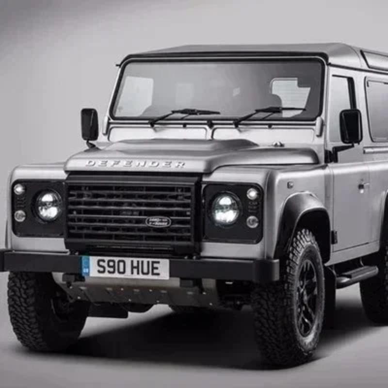 Alloy Car Side Badge Decal Auto Rear Trunk Sticker Front Grille Emblem Accessories for Land Rover 2015 DEFENDER 110 Decoration XS2