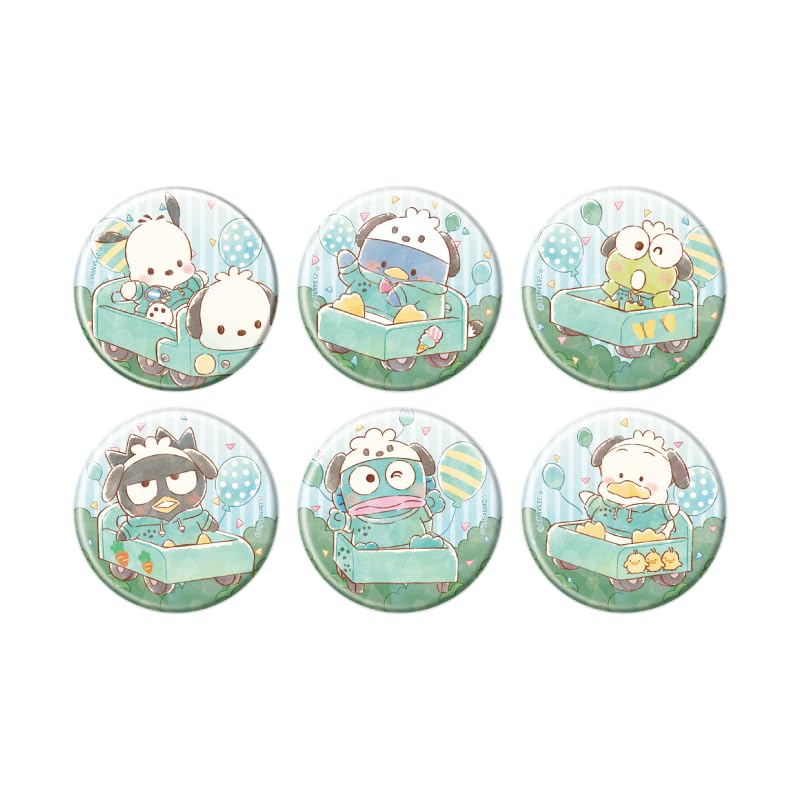 

Happy Danby 01 Art Holographic Badge BOX [Graph Illustration] [57mm] 6-piece