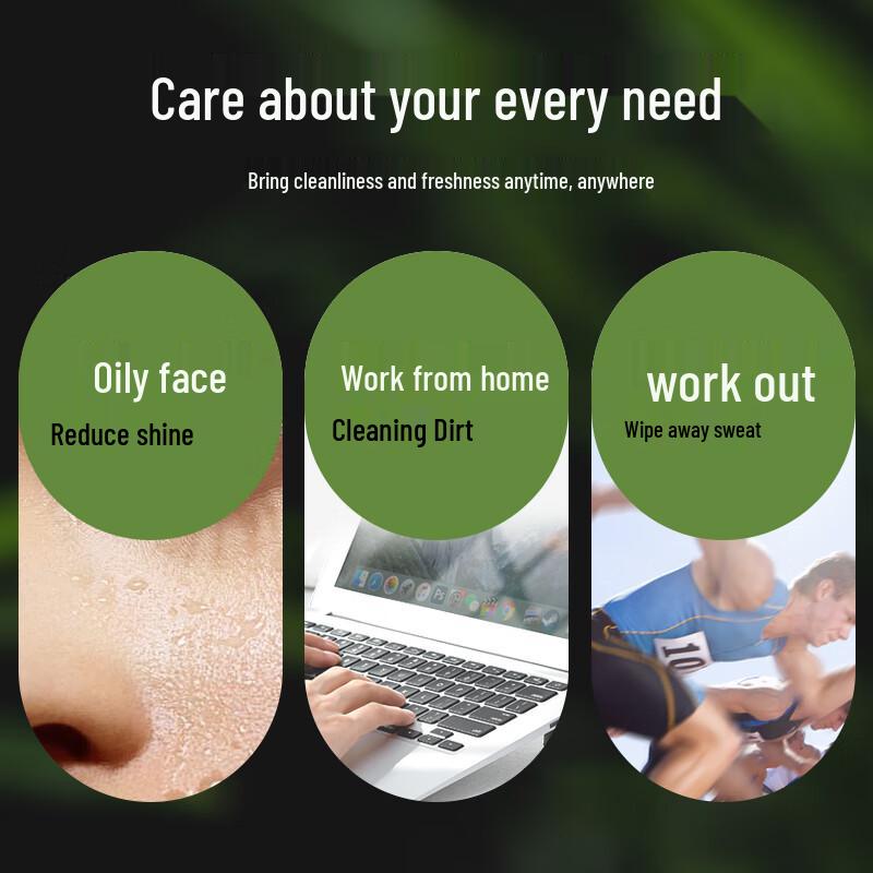 Cherish Green Tea Facial Cleansing Wipes