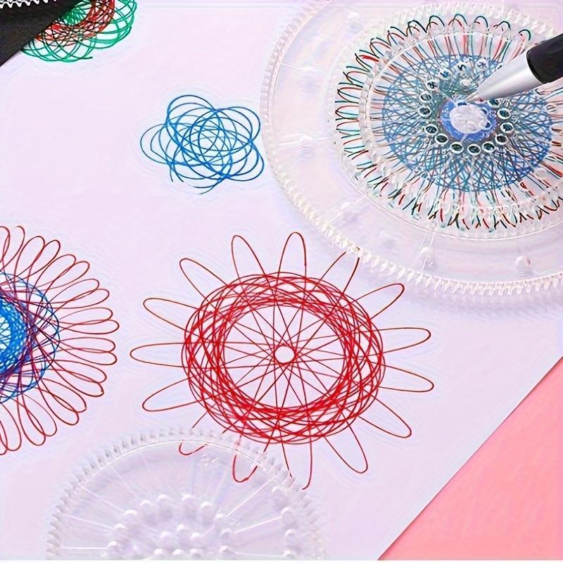 22pcs Kaleidoscope Painting Set - Fun and Versatile Magic Ruler for Creative Drawing, Ideal Birthday and Christmas Gift, Perfect Art Reward
