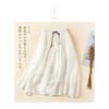 Literary Vintage Summer Mid-length Double-layer Bustier Skirt