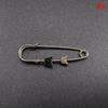 Vintage Goldfarbe Einfacher Stern Bär Legierung Brosche Feststehend Anzug Anti-Licht Brosche Jeans Taille Enge Liebe Sechseck Brosche Pin