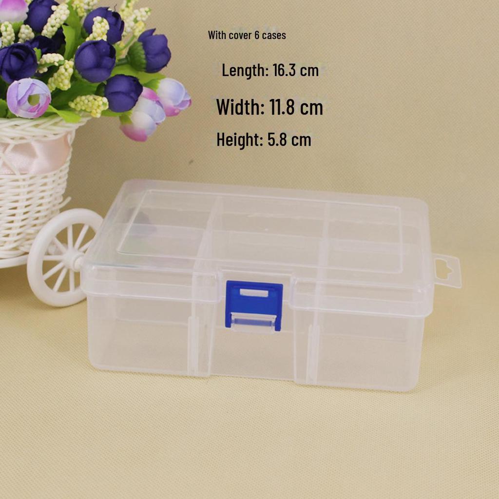 Clear Multifunctional Jewelry Storage Box