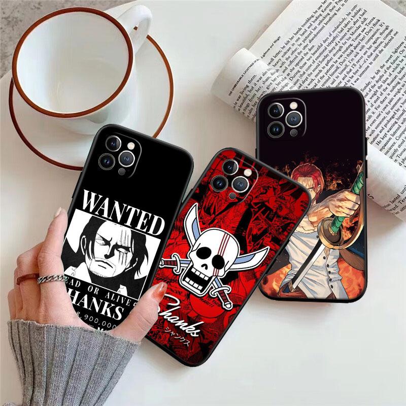 TR32 One Piece Shanks New High-End Shell Phone Case for Redmi Note 13 14 Pro+ Plus A3 A3X 13X 13C 13R 14S 14C 14R