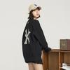 MLB New York Yankees Vintage Floral Crewneck Sweatshirt Unisex sweatshirt Black 3AMTM0831-50BKS