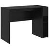 Desk Black Oak Look 109 X 50 X 78 Cm