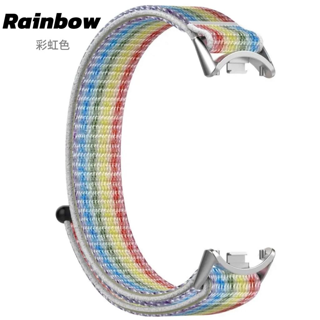 

Нейлоновый ремешок-петля для браслета Xiaomi Smart Band 8, регулируемый эластичный браслет, ремешок для часов Mi Band 8, аксессуары For Xiaomi 8