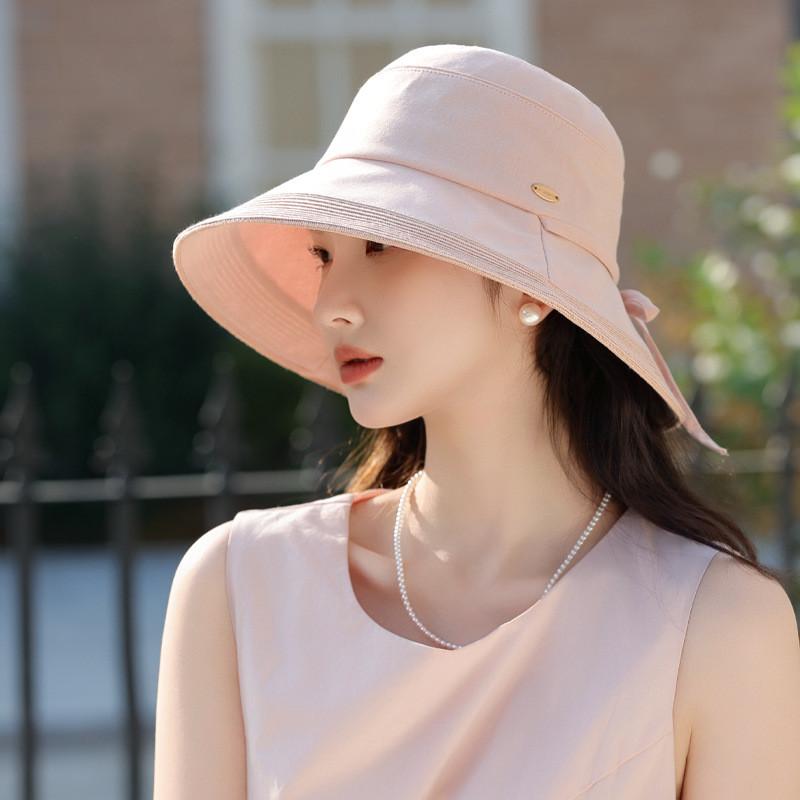 

Летняя шляпа с широкими полями для защиты от солнца для женщин, повседневная модная розовый