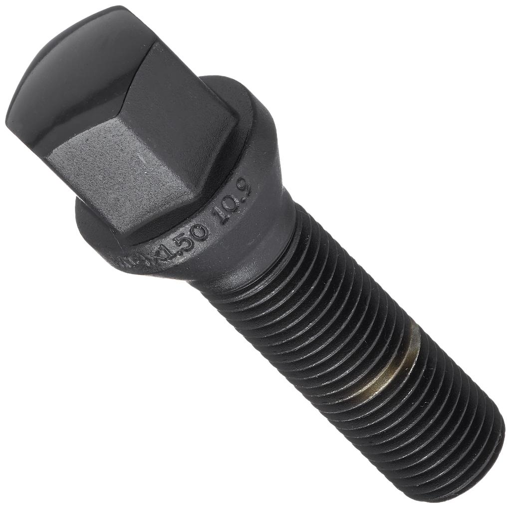 ERST Black Bolt M14x1.5 - 42mm Underhead Length, 10 Pieces, B174042BC-10