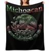 Michoacan Morelia Mexican colt flag Mexico Throw Blanket bed plaid Single funny gift Extra Large Throw Blankets