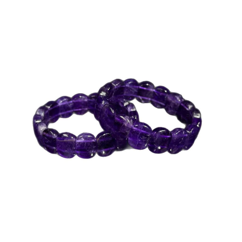 Women's Fashionable Natural Amethyst Crystal Bracelet - Versatile, Simple, Fresh Jewelry