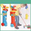 Vibrant Blue And Red Bag Mini Golf Club Set For Kids And Family Bonding